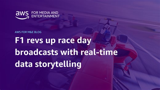 F1 revs up race day broadcasts with real-time data storytelling | Amazon Web Services