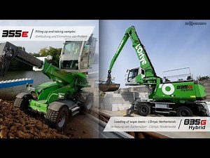 Teamwork in the Sugar Beets-Business - SENNEBOGEN 835 G & 355 E