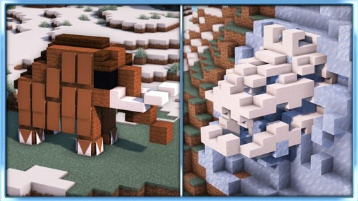 Minecraft | 10 Prehistoric Build Hacks and Ideas Minecraft Blog