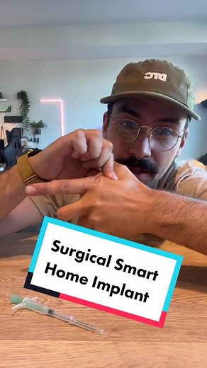 Is this it??? Has smart home guy gone too far?? #smarthome #techtok #biobacking #viral #nfc #rfid #fyp #foryou