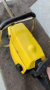 1962 McCulloch BP1 Supercharged Chainsaw