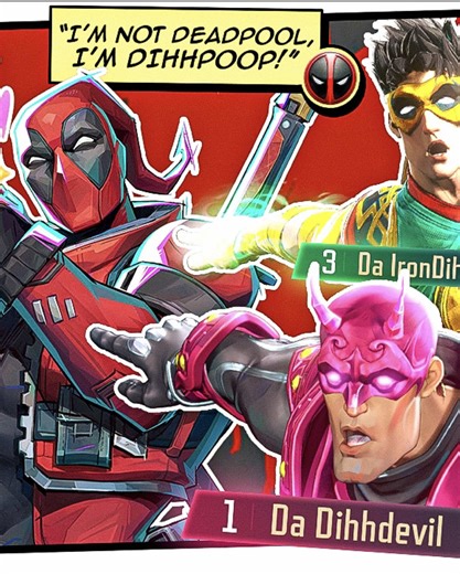 daredevil & iron fist go on a losing streak & deadpool’s voice actor @CyYuVtuber promises he’s gonna be “f#%king ass” 🤔 FULL VID: YouTube.com/AleksLe #MarvelRivals #voiceactor #daredevil #deadpool