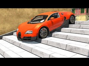 Cars vs Stairs #3 – BeamNG.Drive