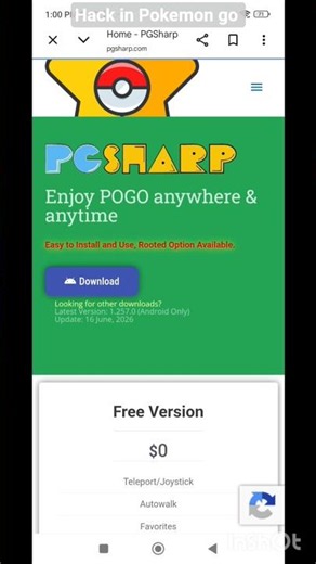pgsharp hack of Pokemon go #pokemon #pokemongo #pokemongohack