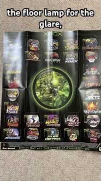 2001 Xbox Demo Kiosk Brochure (plus full-size poster)