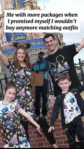 Anyone else LOVE coordinating family outfits? I have plenty of Disney clothes, but I always want them to match or coordinate with each other! #disney #matchingoutfits #vacation #family #MemeCut