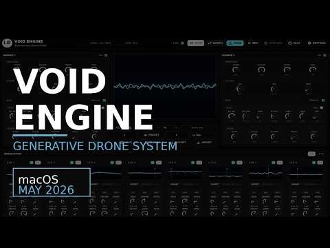 VOID ENGINE — Generative Drone System (macOS) | LØWERK