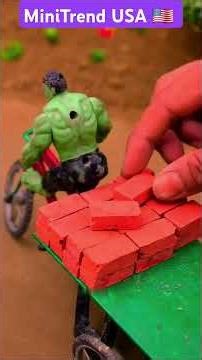 MiniTrend USAInsane Mini Fire Pit Build 🔥 Tiny Brick Construction That Will Blow Your Mind! #Shorts