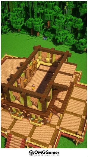 🌴 Minecraft Jungle House Build With Lush Green Design and Adventurous Nature Vibes 🏡 🌴 ✨ Build a jungle house using jungle wood, leaves, vines, and bamboo to blend into the dense forest. Add stilts, rope bridges, lanterns, and open spaces to make it perfect for survival bases or exploration builds. 🍃🕯️ #MinecraftJungle #JungleHouse #NatureBuild #MinecraftIdeas #SurvivalBase | OMGGamer