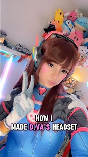 How I made D.va’s headset from Overwatch ￼