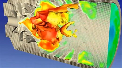 【流固耦合】ANSYS活塞-簧片阀双向耦合真人讲解教学：System Coupling、动网格收敛调试与参数设置讲解