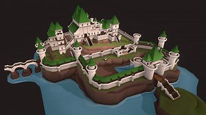Castle Building Kit - 3D model by Paul Merrell (@paulmerrell)