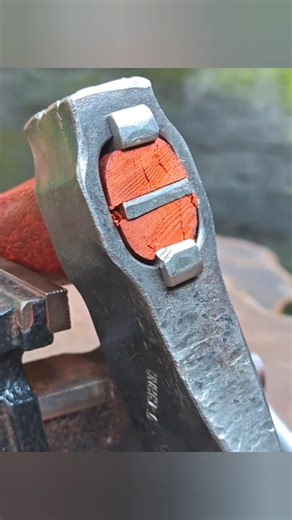 Japanese made a wedge for that axe work great #sharpening #chisel #shorts #like #work @MrBeast