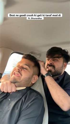 Gaadi rok 😡 #viral #comedy #funny #fun #ytshorts #trending #story #movie #dhurandhar #scene #spoof