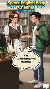 Library English! 📚 Easy Conversation for Beginners