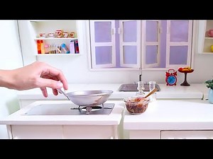Chicken Steak [ MINI REAL FOOD COOKING] MINIATURE COOKING | Kitchen Toy Set