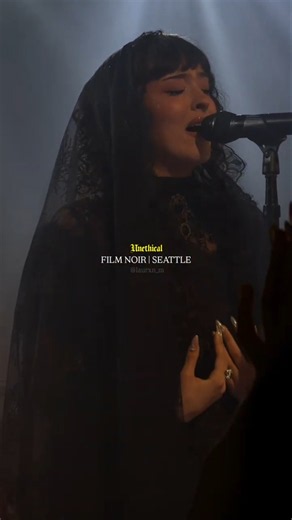 Faouzia - UNETHICAL | Film Noir Tour in Seattle #faouzia #concert #music #viral #unethical #fyp