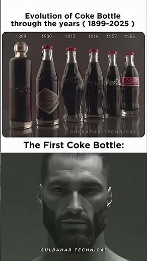 Coca-Cola Bottle Evolution: 1899 to 2025 Then vs. Now – Which One is Your Favorite?