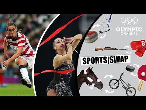 Football vs Rhythmic Gymnastics: Margarita Mamun & Heather O'Reilly Switch | Sports Swap Challenge