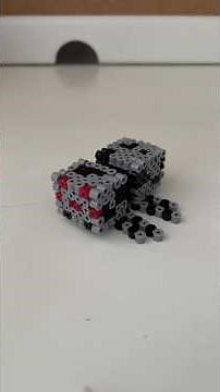 3D perlerbead minecraft spider!