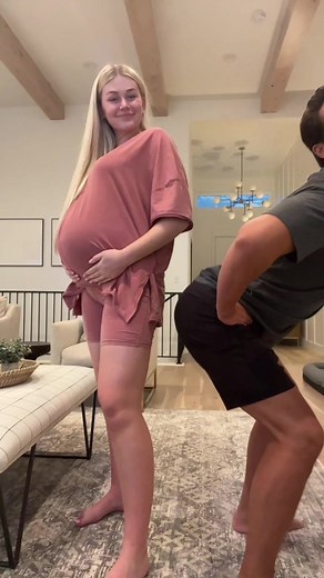 Dancing this baby out with @donnymcginnis #38weekspregnant #dance #fyp