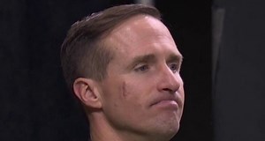 Amidst The Saints Loss, Drew Brees' Close-Up Provokes Fans If Its A Scar or Mandela Effect On His Cheek