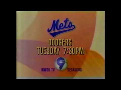 WWOR-TV New York Mets TV Ident(1993)