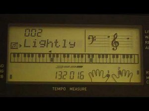 Casio Demo Songs - 002 LIGHTLY ROW