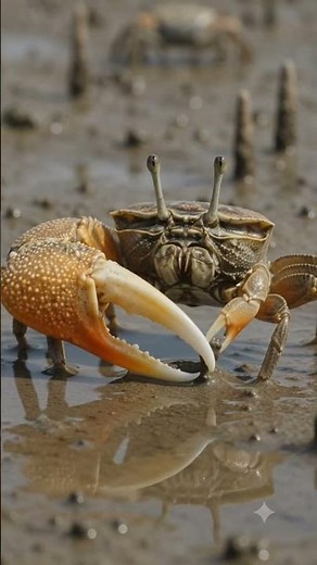 Fiddler Crab: One Giant Claw, One Tiny Claw 🦀 | Sundarbans Wildlife