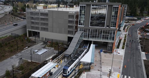 Light rail service resumes after Eastside shutdown. Then, another problem pops up.