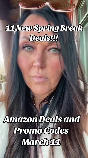 11 New Spring Break Deals on Amazon with Promo Codes! You can find all these deals and many more on our FB Page here at Just Gina's Deals or click 🔗 in BYE-O! Be sure to follow us today, so you never pay full price! #AmazonPromoCodes #amazongadgets #amazonfinds #springfashion | Just Gina's Deals