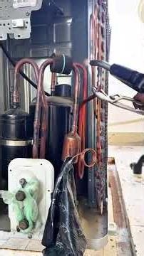 How to vacuum mini split AC without vacuum pump