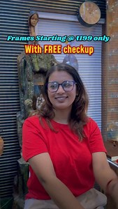 Frames Starting @₹199 only With Free Eye Checkup ✅Tripura first optical Showroom with artificial intelligence technology technology ✅ free comprehensive eye check a facility for all ✅ Frame starting from ₹199 /- onwards ✅ Flat 50% discount for premium frames ✅ sunglass starting just at ₹499 /- onwards Appointment-9077887793 ⌚️12 pm to 9 pm 📍Sanghati Kane Opp Sanghati Club Agartala #frame #booking#eye #free #checkup #heath #tripura #explore #viralvideos #instagram #reelitfeelit #optical #sunglas