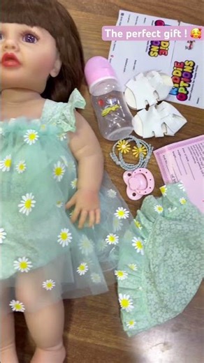 Pretty Realistic big baby doll 👧🏽✨ #Shorts #babydoll #viral