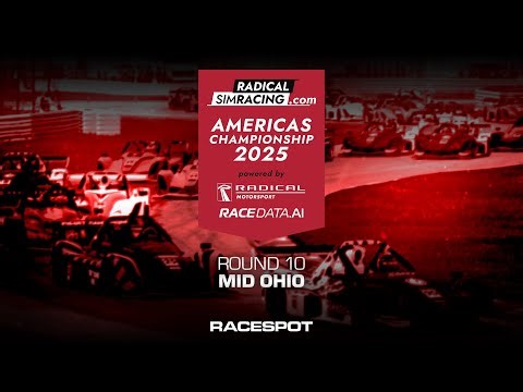 Radical SimRacing Americas Championship on iRacing | Round 10 at Mid Ohio