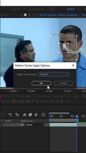 Face Tracking Tutorial After Effects #aftereffects #tiktokediting #videoediting