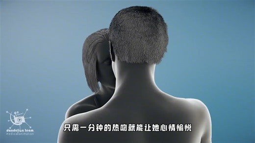 你会舌吻吗？如果每天接吻一分钟，身体会发生哪些变化？ #科普 #接吻的好处 #人体奥秘