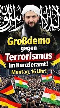 Large demonstration against #terrorism in #Syria | #Rojava