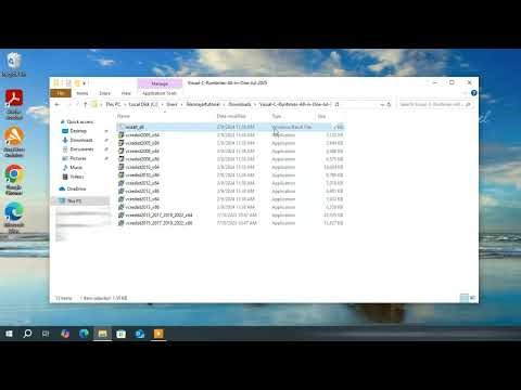 Cara Download & Install Visual C++ Redistributable Runtimes All In One Terbaru di Laptop/PC Windows
