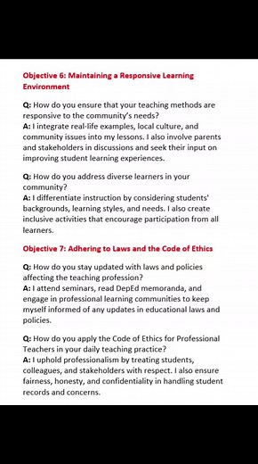 Hi teachers help me expand my answers. TRF question and answer 2025 TRF for applicant with answer TRF objective 6, 7, 8 & 9 #TRFRanking #TRFsampleanswers #TRFsamplequestions #creatorsearchinsights #