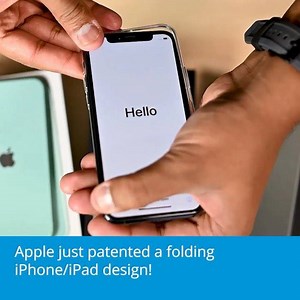 Apple just patented a foldable phone. | Digital Trends