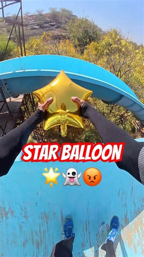 Ghost Head Inside The Balloon 👻🤯 #ghost #balloon #viral #parkour #viral #pop #explore