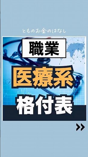 【Tier表】医療系職業 年収格付けランキング #Tier #医療 #医師 #看護師 #療法士 #歯科 #🦌 #浜田シェフ