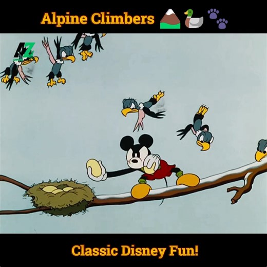 Alpine Climbers 🏔️🦆🐾 | Donald, Mickey & Pluto’s High-Altitude Adventure! | Classic Disney Fun! #AlpineClimbers #DonaldDuck #MickeyMouse #Pluto #DisneyClassics #CartoonAdventure #DisneyMagic #ClassicAnimation #FamilyEntertainment #Nostalgia | Crowdly