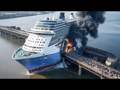 Biggest Ship Collisions and Mistakes Caught on Camera | Best of Month