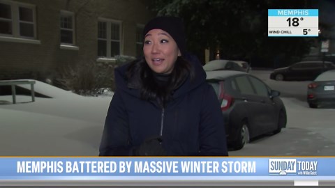Memphis, Tennessee, Battered by Massive Winter Storm