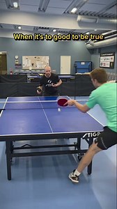 Did this unbelievable table tennis shot actually land?