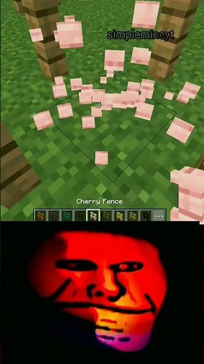 Minecraft Logic: Trollface Edition #ytshorts