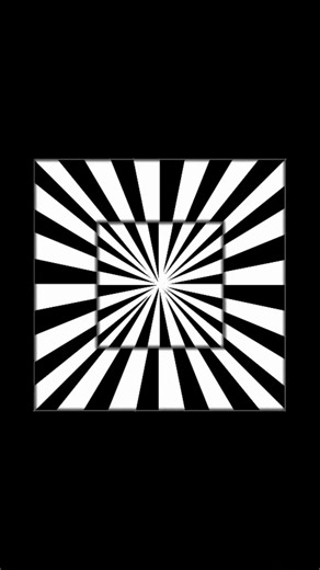 Black & White Ray Burst Vector || 3D optical illusion Geometrical Patterns Tutorial For Beginners