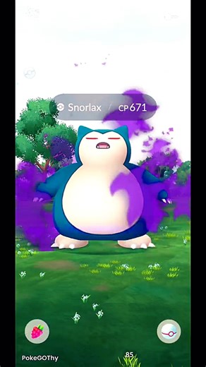 The Power of Shadow Snorlax! 😱 | Pokemon GO #Shorts #CatchingPokemon #Gameplay